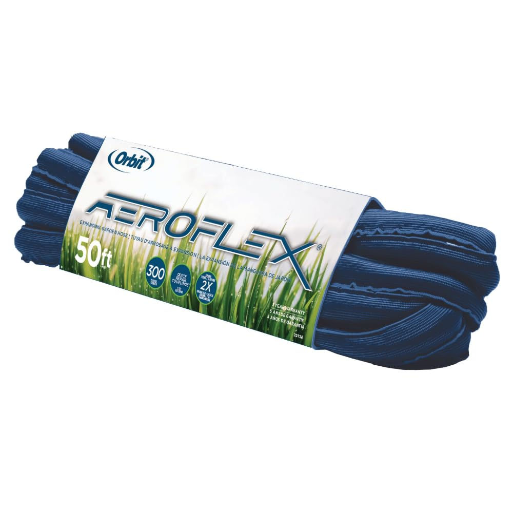 Orbit  22128 Aeroflex Expandable Garden Hose, 50 Feet X 5/8 Inch
