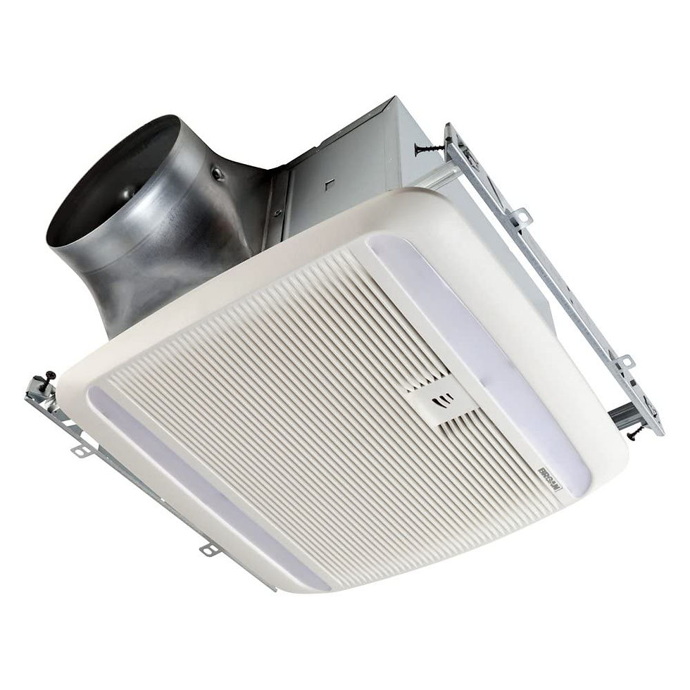 Thumbnail: Broan-NuTone XB110HL1 ULTRAGREEN 110CFM Single Speed Fan/LED, White
