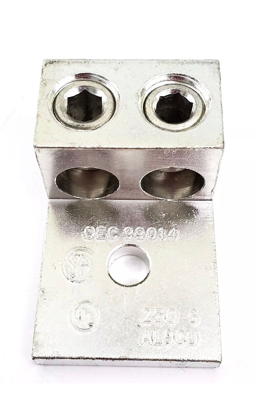 Thumbnail: Morris Products 90816 Mechanical Lug, Two Conductors