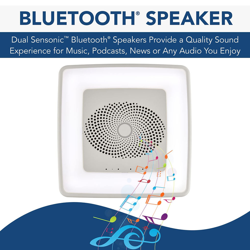 Thumbnail: Broan-NuTone VC110CCT Sensonic Alexa Voice Controlled Smart Exhaust Fan 
