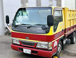 企業の定期回収用2t車