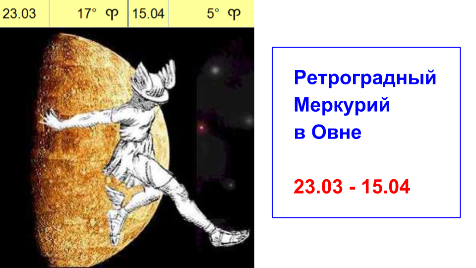 ретроградный меркурий для рыб