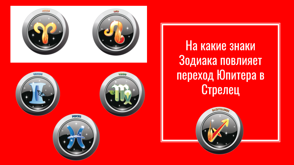 На какие 6 знаков особенно повлияет пере