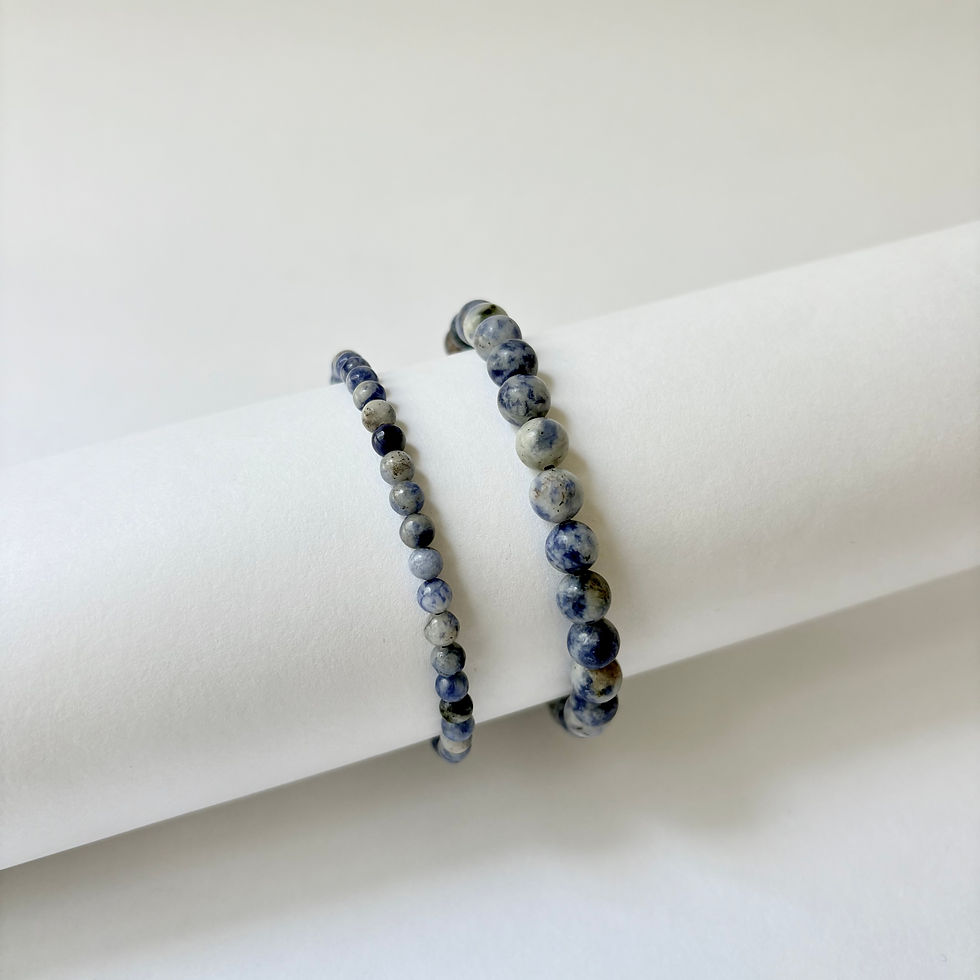 Miniatura: Pulsera de Piedra Sodalita
