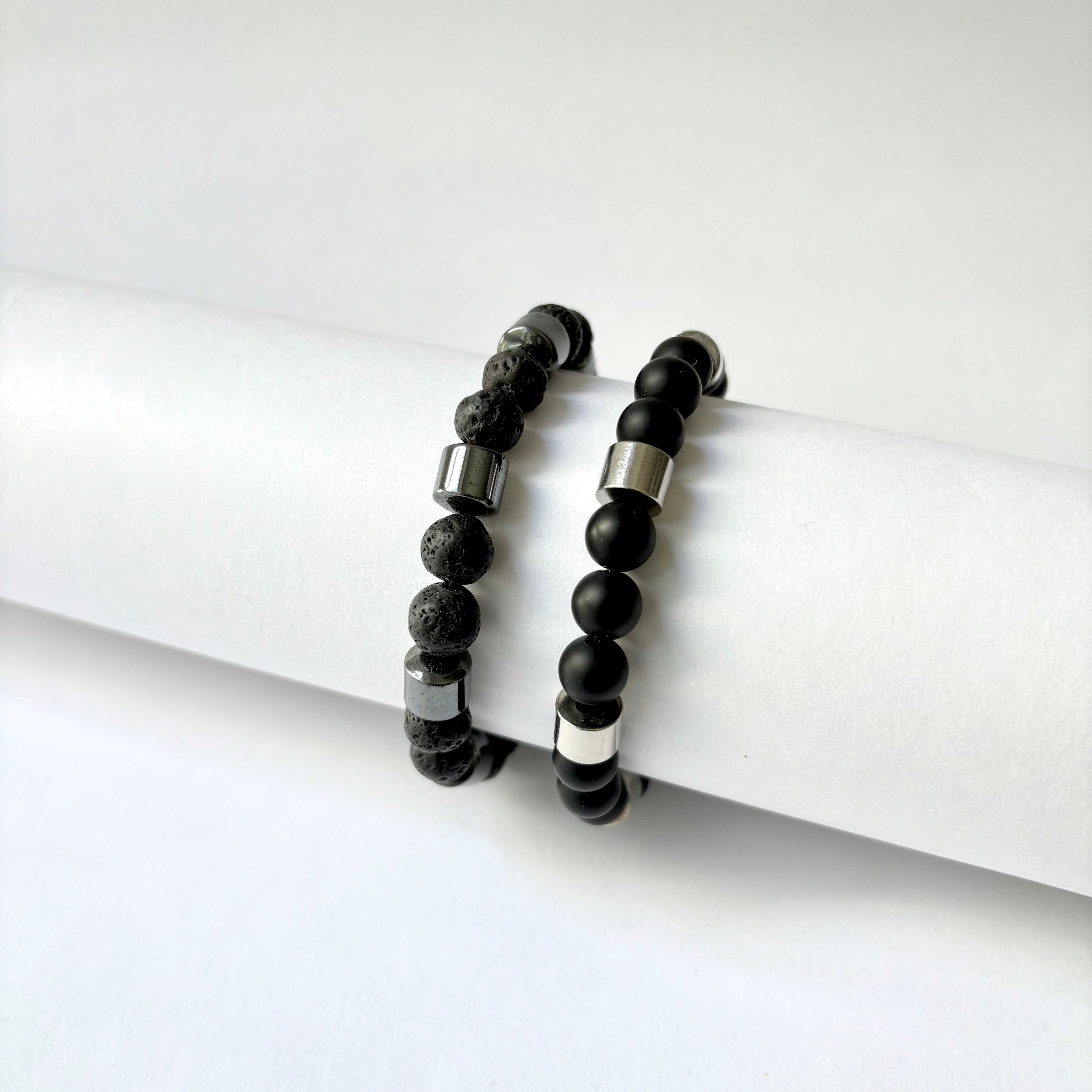 Pulsera Roca Ónix Combinada
