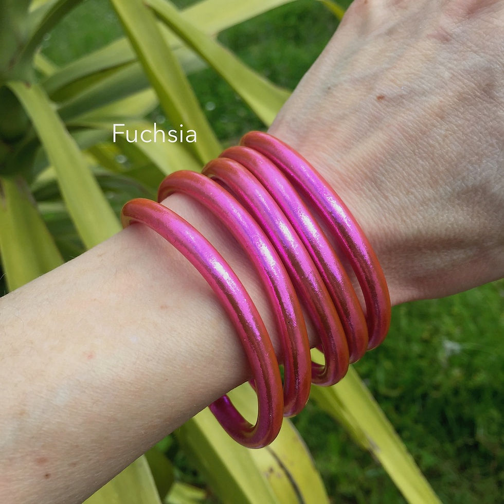 Miniature : Bracelet bouddhiste couleur rose d'été VERSION LARGE