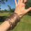 Thumbnail: Bracelet bouddhiste couleur champagne VERSION FINE