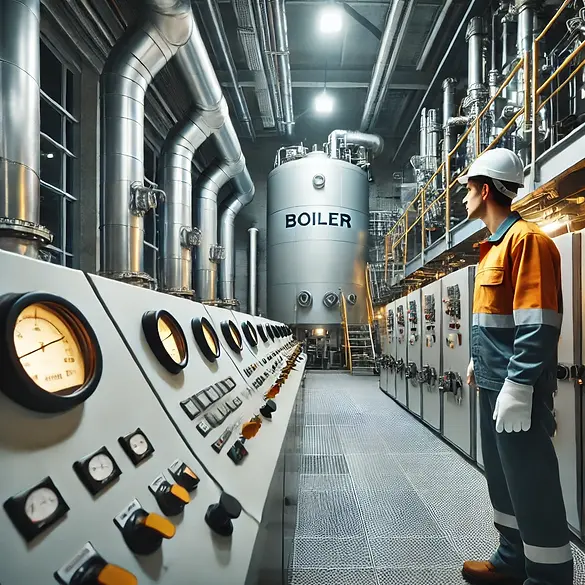DALL·E 2024-09-07 17.49.36 - An industrial boiler room with large boilers and control pane