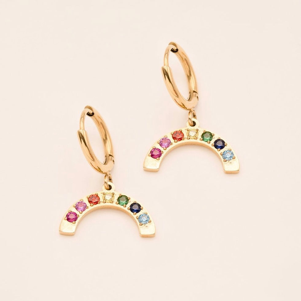 Boucles d'oreilles Iris