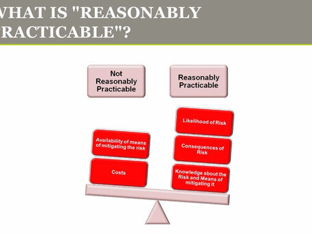 As Low As Reasonably Practicable (ALARP)