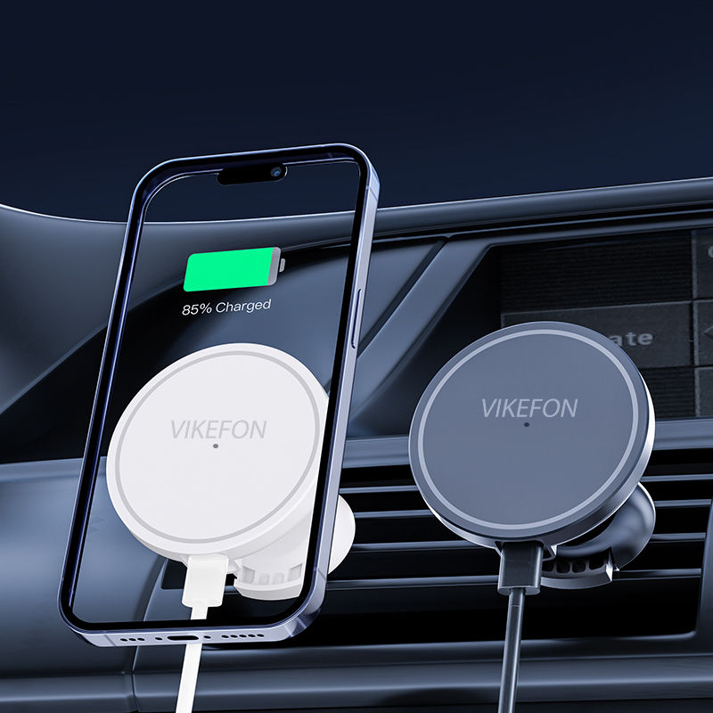 Thumbnail: Car Air Outlet Wireless Charger Phone Stand For Magsafe iPhone 16 15 14 13 12 Pr