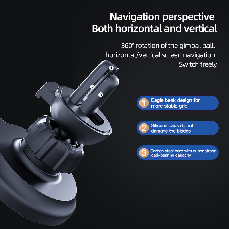 Thumbnail: Magnetic Car Wireless Charger macsafe for iPhone 13 14 15 16 17 pro max mini Air
