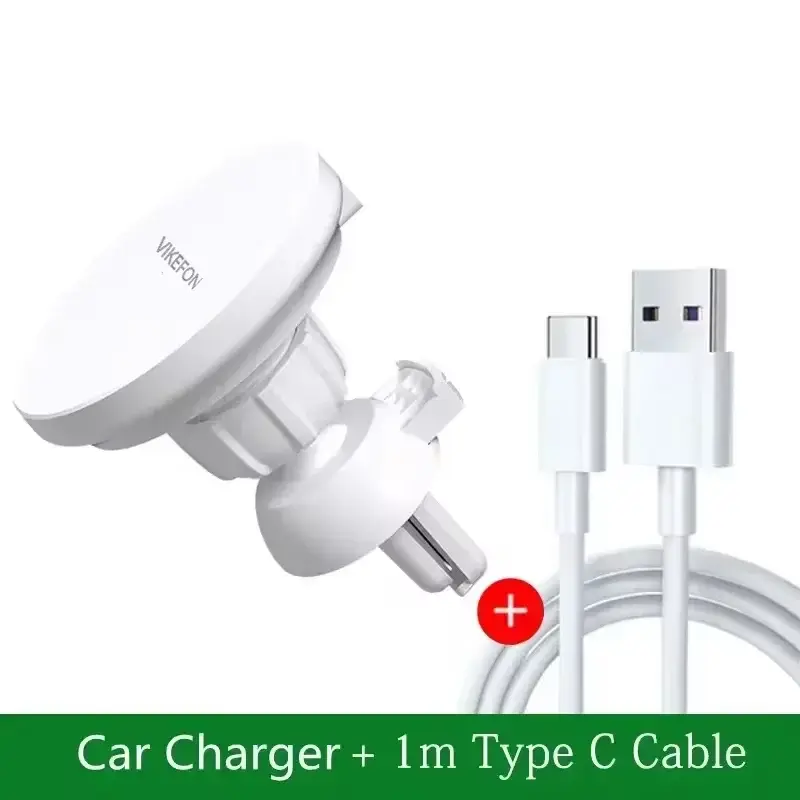 Thumbnail: Car Air Outlet Wireless Charger Phone Stand For Magsafe iPhone 16 15 14 13 12 Pr