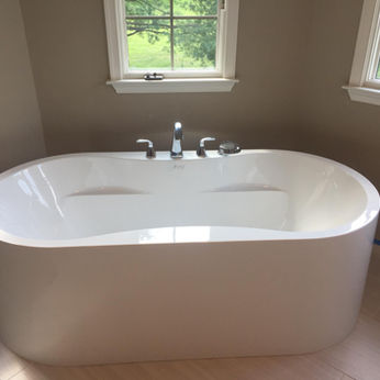 Luxury bathtub install in south jersey