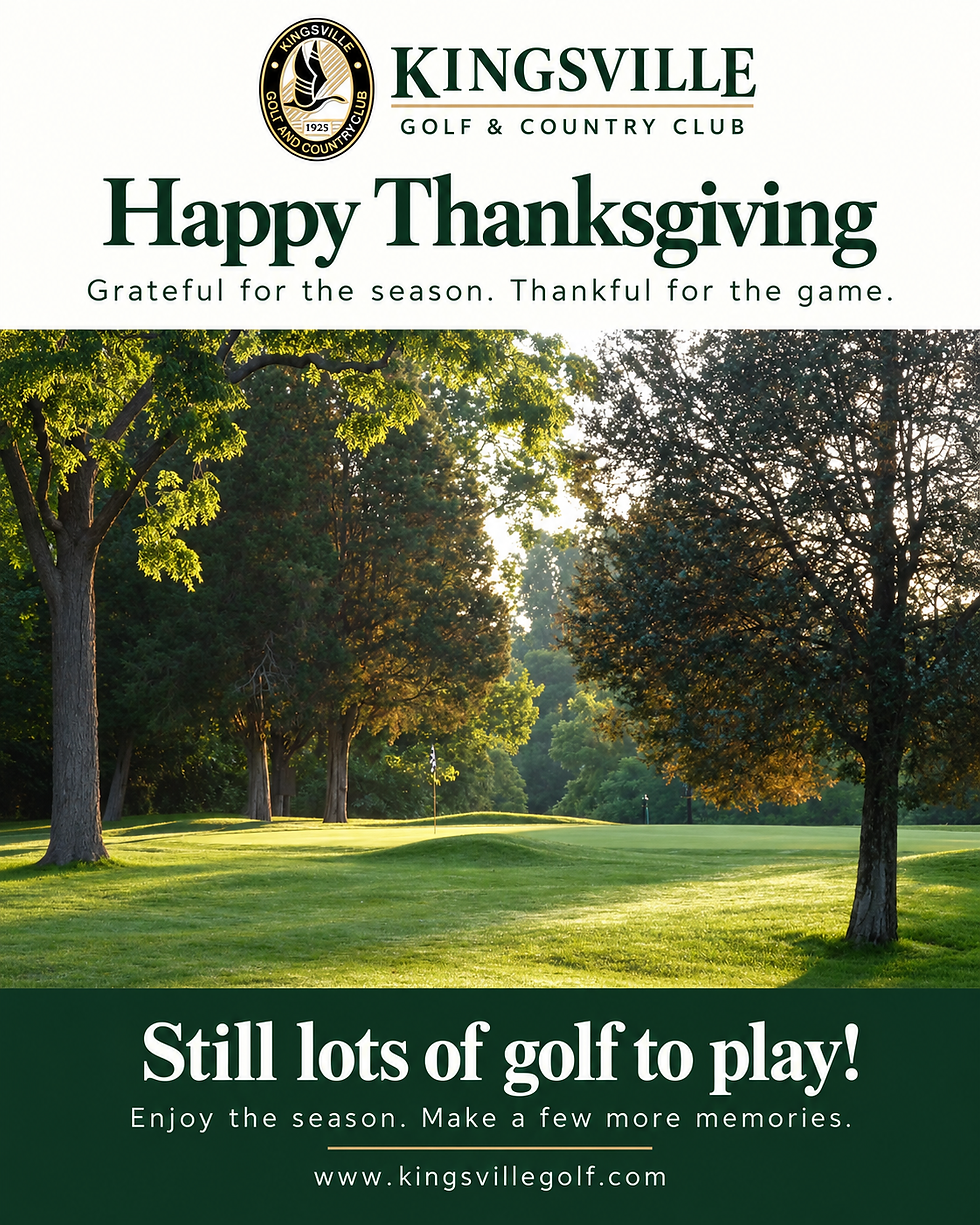 Happy Thanksgiving Weekend