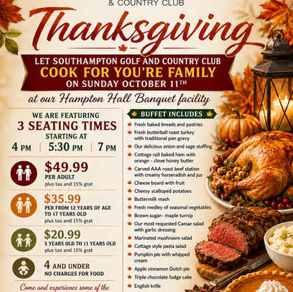 Join Us For Thanksgiving