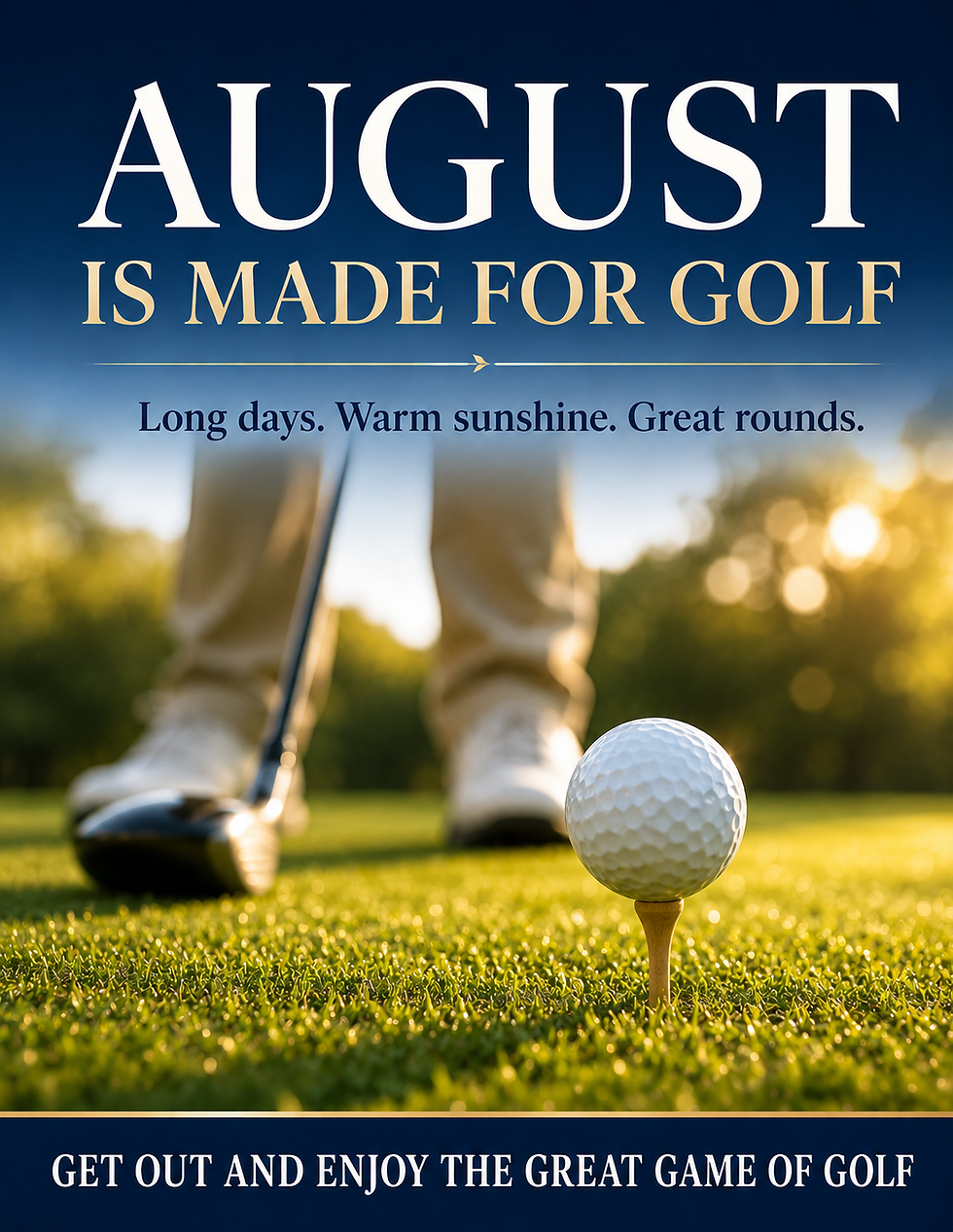 Great Time to Golf