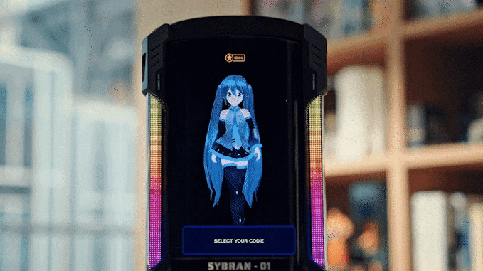 GIF of the product "CODE27 Character Livehouse" amenities, uses & benefits, via Kickstarter campaign