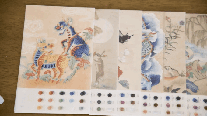 Case Study: Traditional Korean Minhwa All-In-One Art Kit
