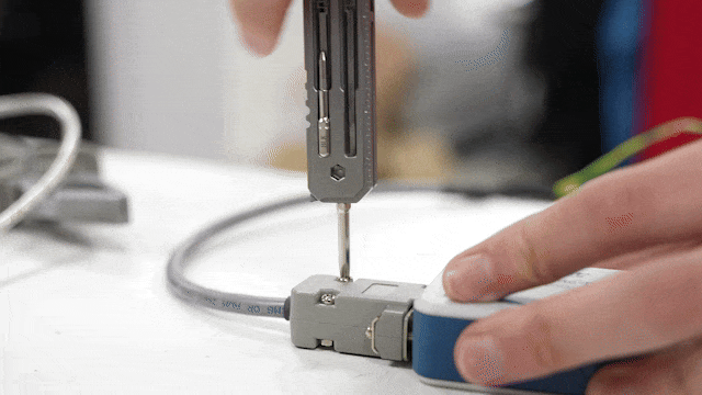 Ad GIF of opener function of "The Smith Blade", created by Hacksmith Industries, via Kickstarter