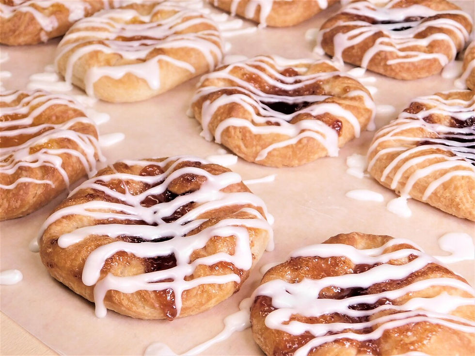 Four Corner Danish Pastry Squares