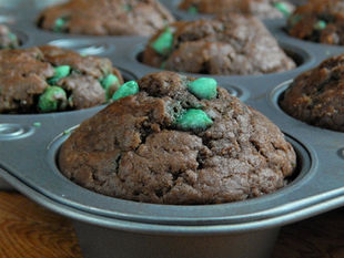 Chocolate Mint Muffins