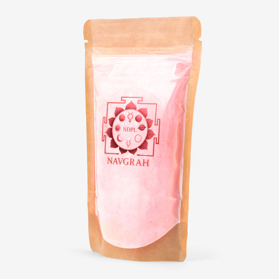 Thumbnail: Navgrah Natural Flower Gulal- Pink