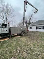 C&C Tree Service crew providing tree service in Southern Illinois