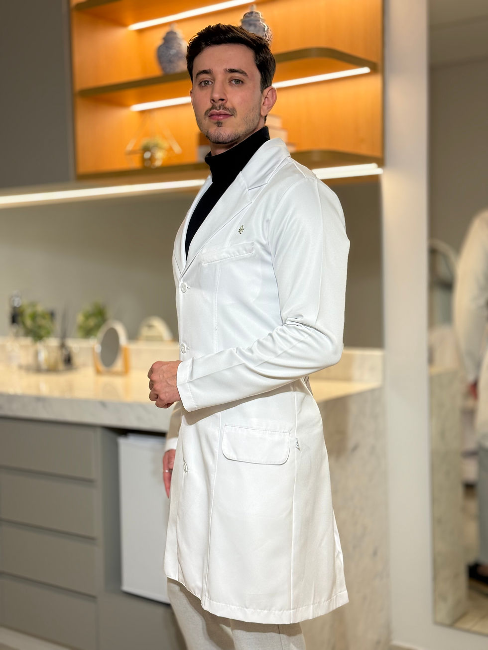 Miniatura: Jaleco Masculino Madri