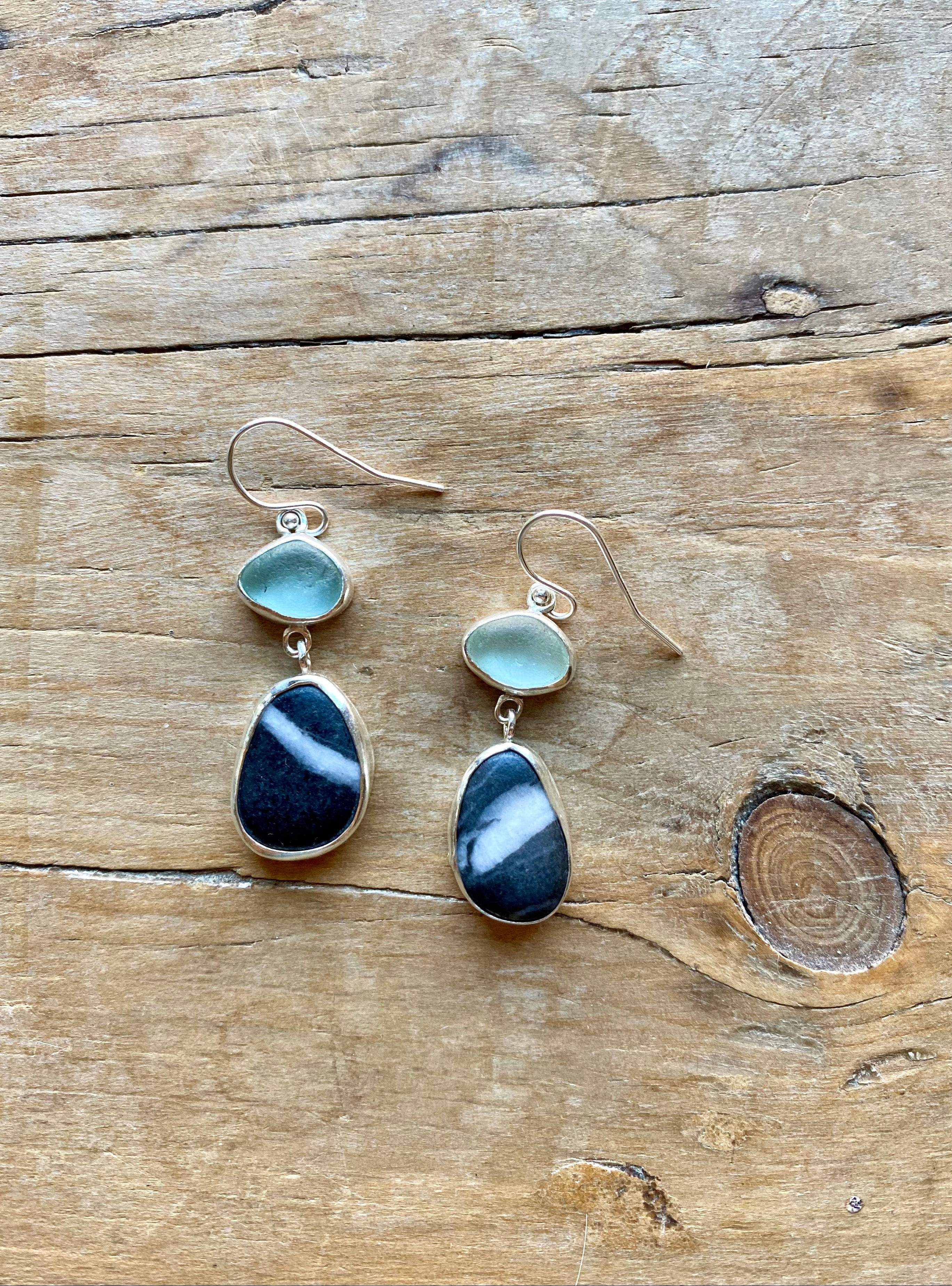 Ocean Stone Earrings