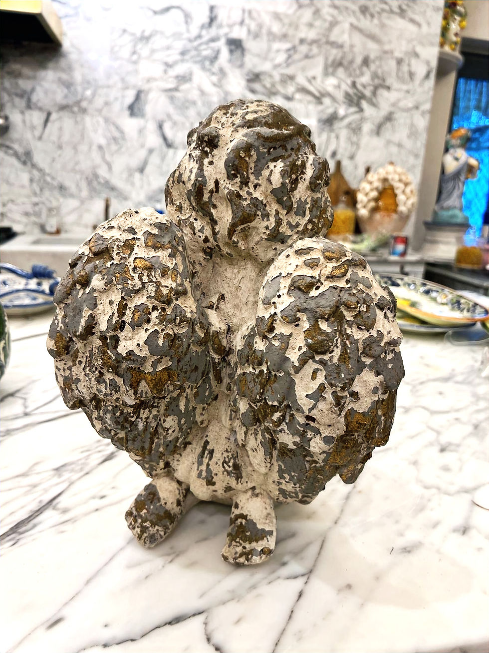 Thumbnail: Antique Angel for house decoration