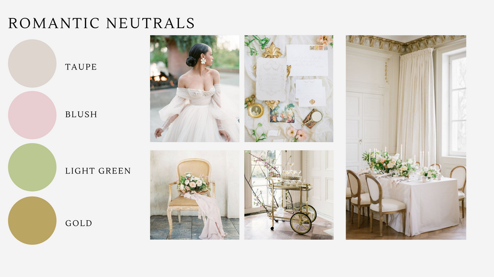 26 Wedding Color Palettes to Inspire You