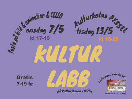 Upptäck skapandets magi på Hörby Kulturskola!