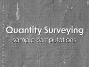 Quantity surverying