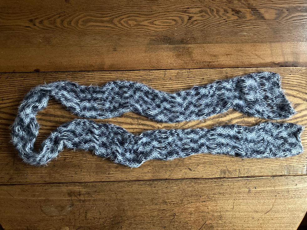 Thumbnail: hand knit scarf