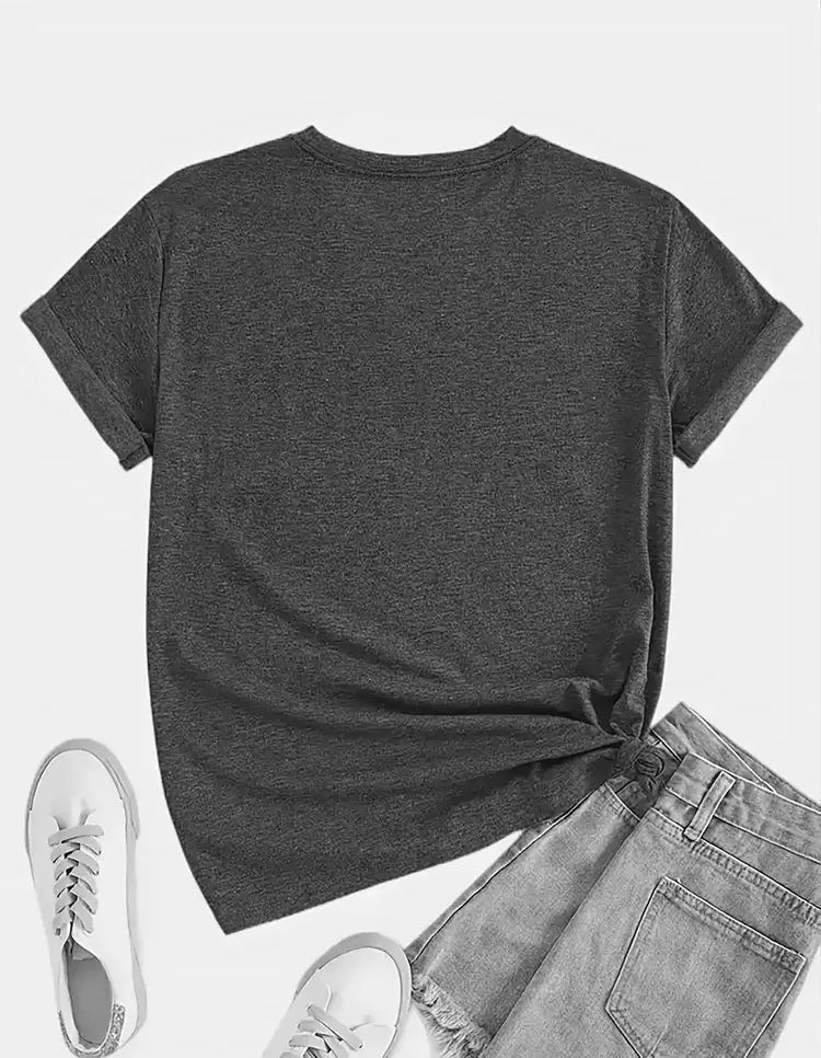 Thumbnail: Womans casual crew neck shirt
