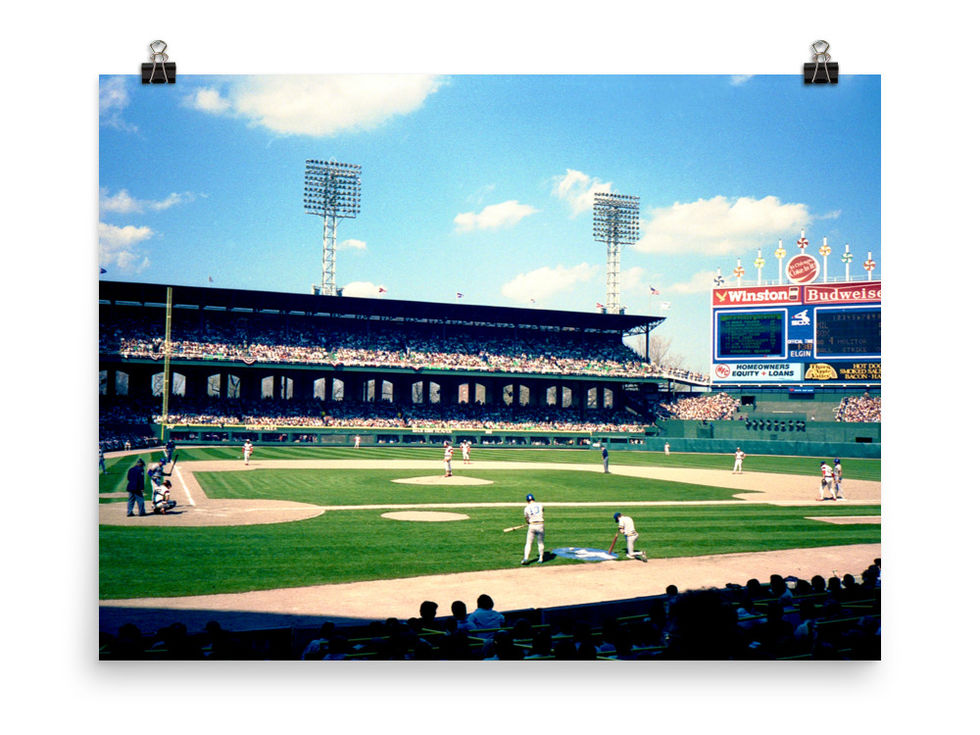 Comiskey Park - 1986 Chicago White Sox Poster05