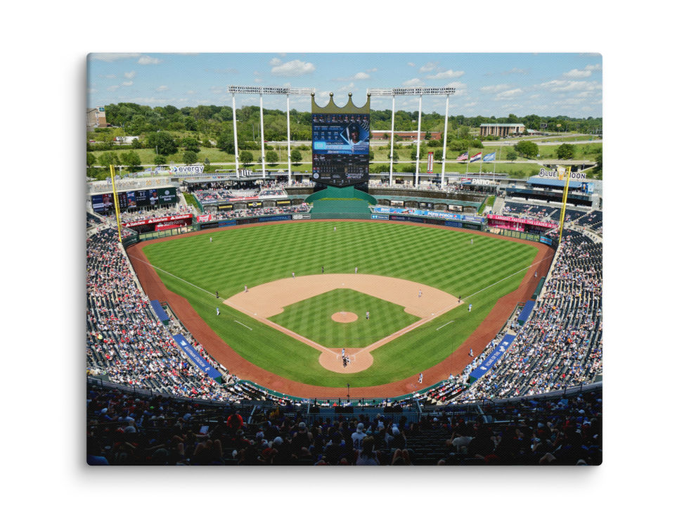 Kauffman Stadium Canvas 2