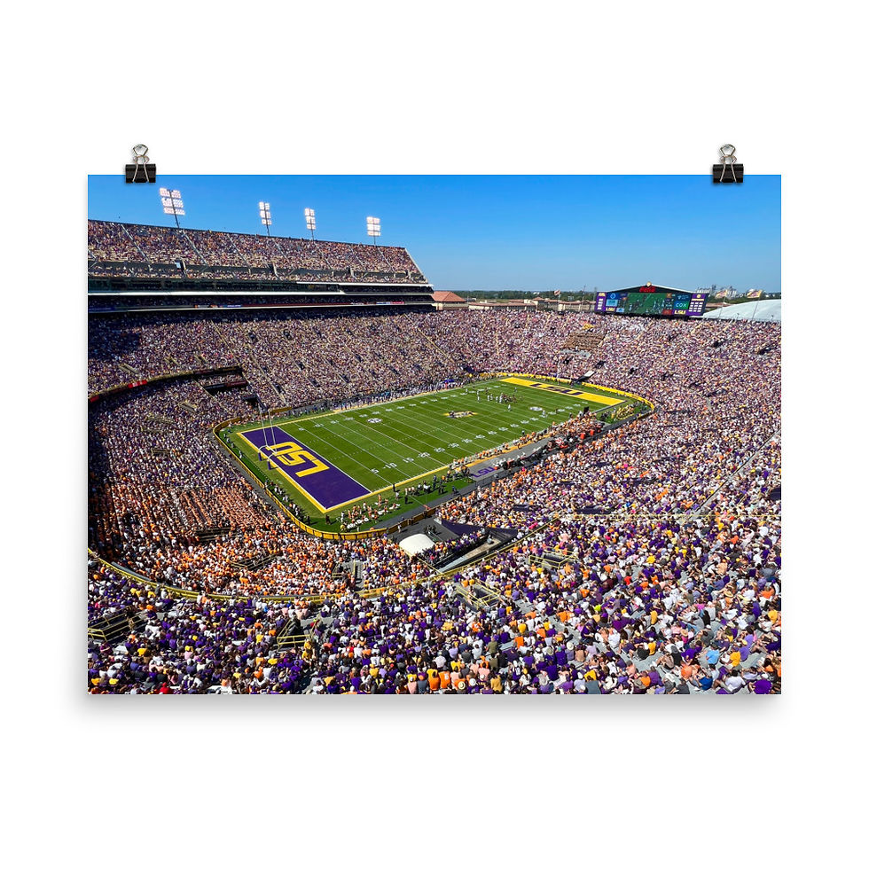 Thumbnail: LSU Tigers 2022 Poster