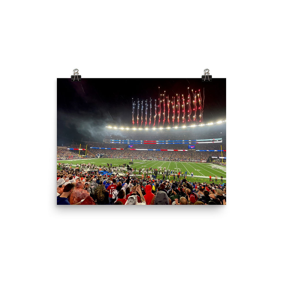 Gillette Stadium Poster – 2