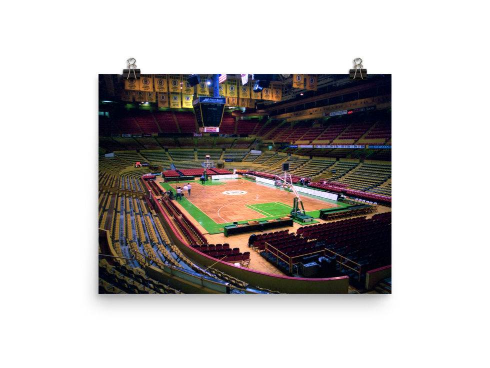 Boston Celtics Poster – TD Garden