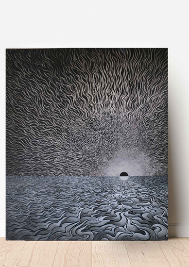 A Painting By Mohammad Ashraf Munshi