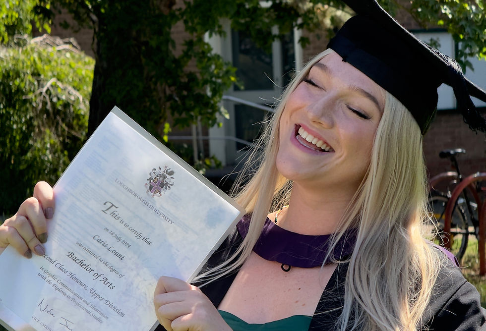 girl smiling holding university degree certificate