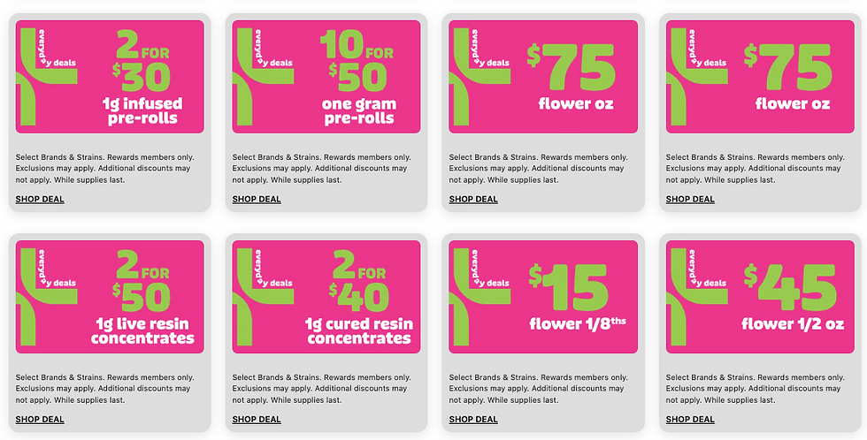 The Source Dispensary Deals