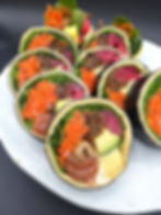 (Keto) Soy Salmon Kimbap 케토 연어장 김밥 5pcs