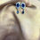 Thumbnail: Brianna Royal Blue AD Earrings