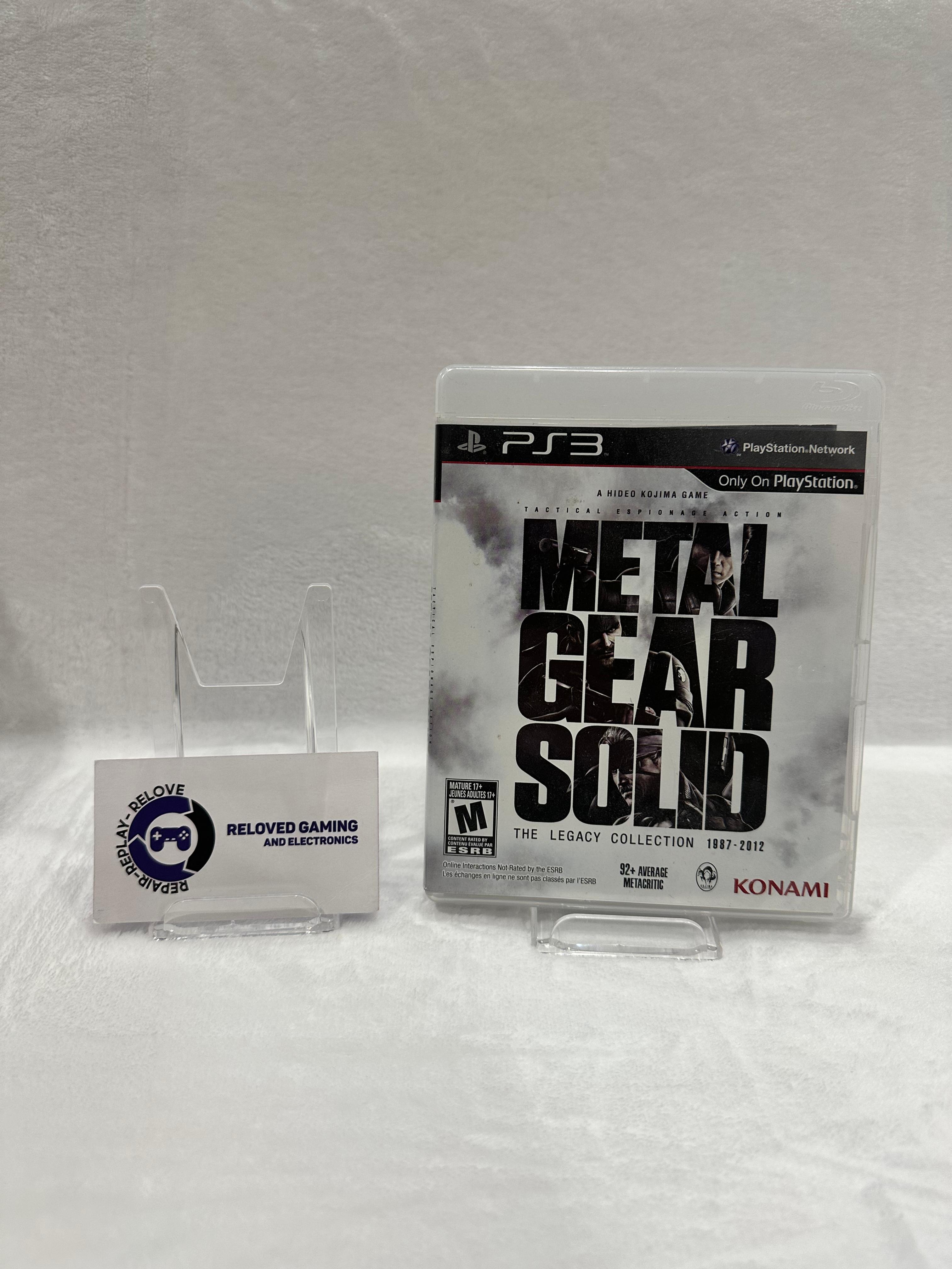 Metal Gear Solid: The Legacy Collection PS3