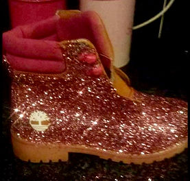 Glitter DIY Arts and Crafts shoes boots
