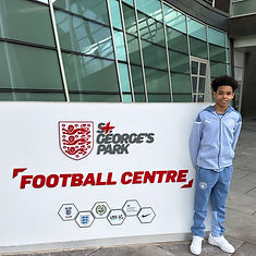 Rico Hinson-King at St Georges Park England
