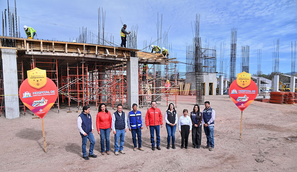 Gobernador Esteban mejora los servicios de salud en Durango; construye nuevo Hospital General de Santiago Papasquiaro, garantiza abasto de medicamentos y equipa el Hospital 450